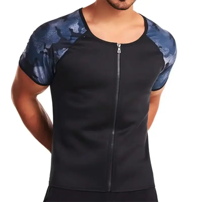 Chemise Sauna Homme Sueur Shaper Transpiration Pour Perte de Poids - Inner Yellow / XXL