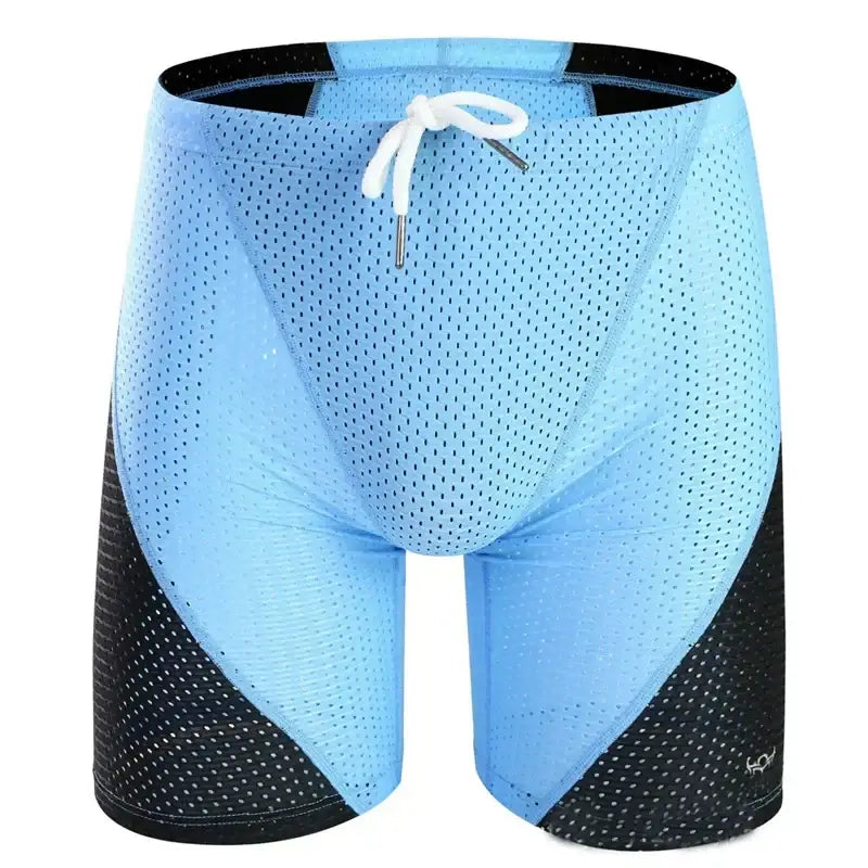 Boxer de Plage Homme Compression Été Taille Basse Séchage Rapide - Skyblue / XL(35-37inch)