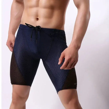 Boxer de Plage Homme Compression Été Taille Basse Séchage Rapide