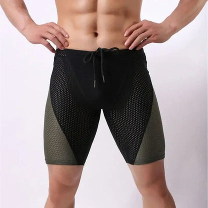 Boxer de Plage Homme Compression Été Taille Basse Séchage Rapide