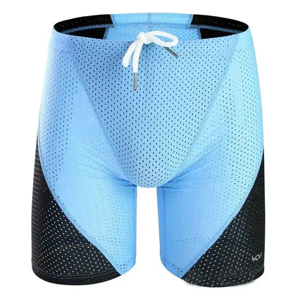Boxer de Plage Homme Short de Compression Respirant à Séchage Rapide - Skyblue / XL(35-37inch)