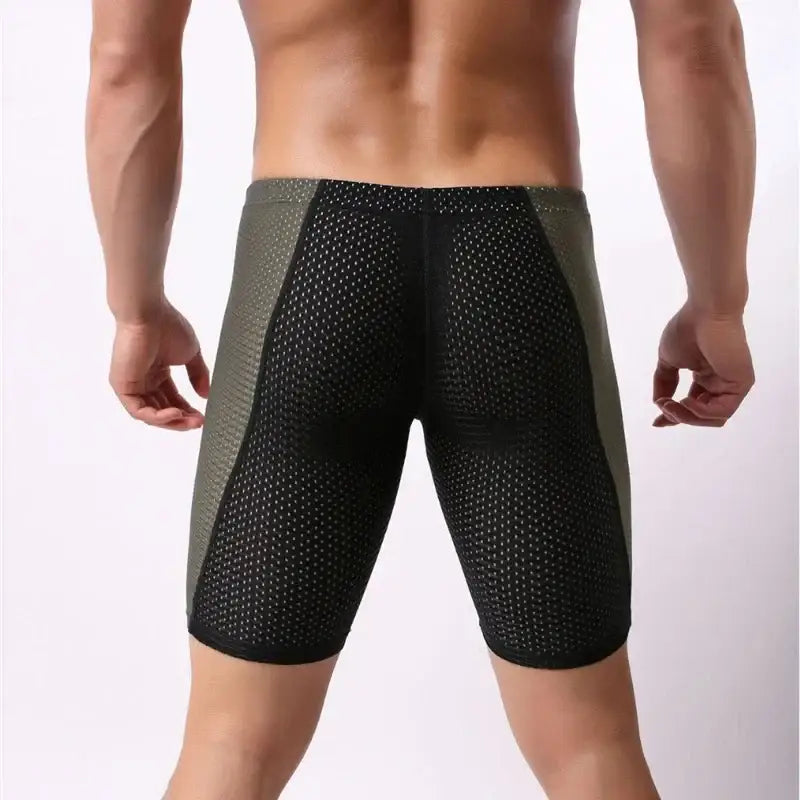 Boxer de Plage Homme Short de Compression Respirant à Séchage Rapide