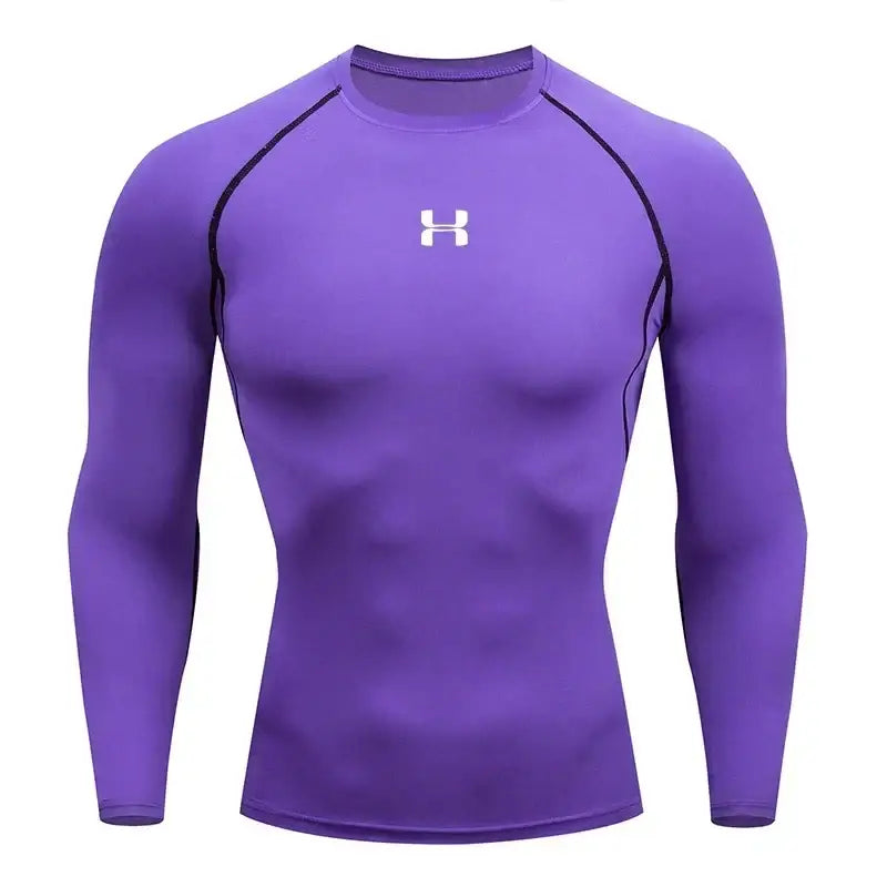 Chemise Débardeur Homme Fitness Élastique Ajustement Serré Manches Courtes