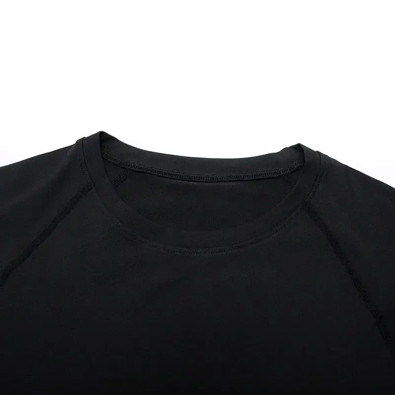 Chemise Débardeur Homme Fitness Élastique Ajustement Serré Manches Courtes