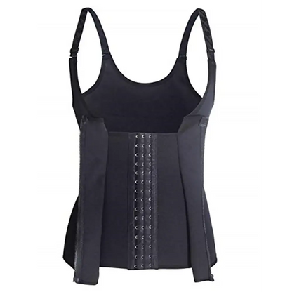 Corset Femme Taille Formateur Sculptant Ventre Plat Shapewear 1 Pièce - S / Black