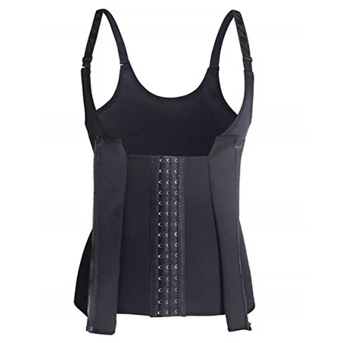 Corset Femme Taille Formateur Sculptant Ventre Plat Shapewear 1 Pièce - S / Black