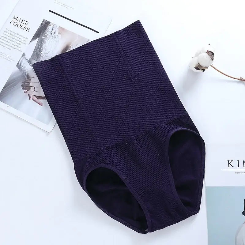 Culotte Façonnante Taille Haute Femme Contrôle Ventre Respirante Sculptante - Violet / XS S