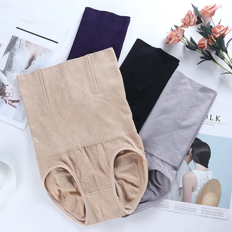 Culotte Façonnante Taille Haute Femme Contrôle Ventre Respirante Sculptante