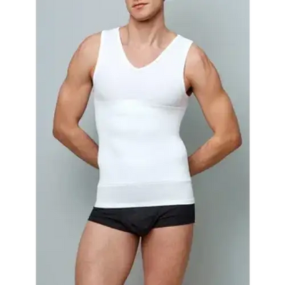 Débardeur Gaine Pour Homme - Noir / Blanc