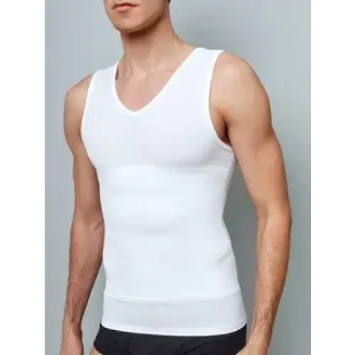 Débardeur Gaine Pour Homme - Noir / Blanc