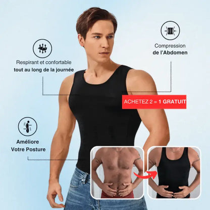 Débardeur Sculptant Homme