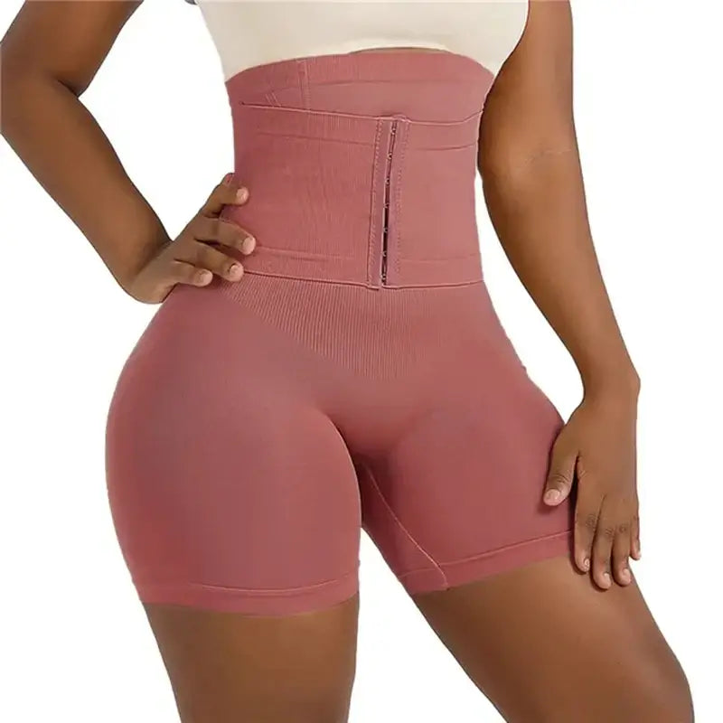 Gaine Femme Taille Haute Contrôle Ventre Sculptant Shapewear Minceur - Bean Paste / L