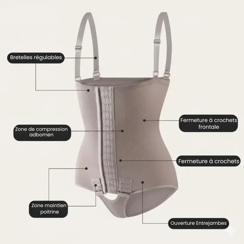 Gaine Femme Taille Haute – Shapewear Sous Robe Confort et Maintien
