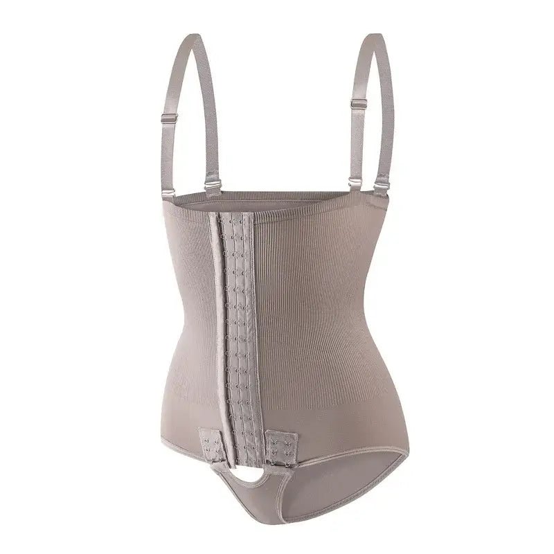 Shapewear Femme Taille Haute Contrôle Ventre Shorts Compression 6417 - Skin / S