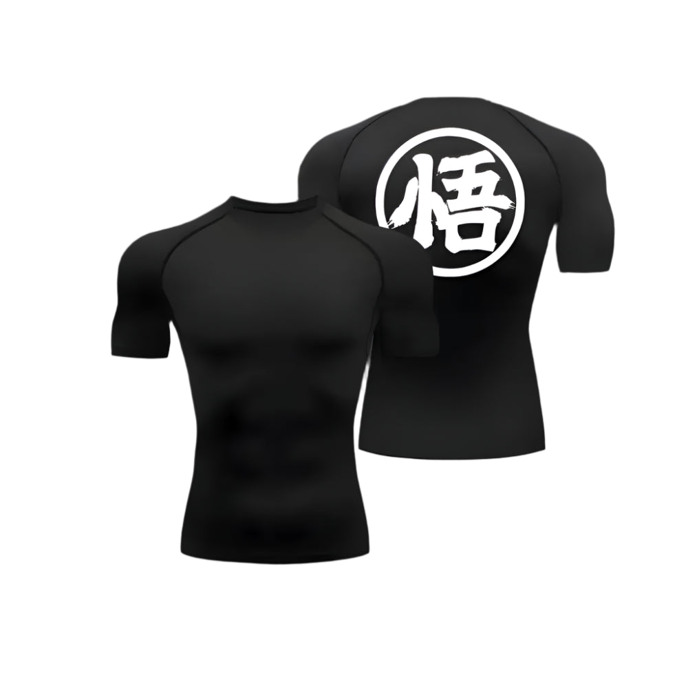 T-shirt Compression Homme Élastique À Séchage Rapide Pour Sport Été 2024 - 1 / XXL