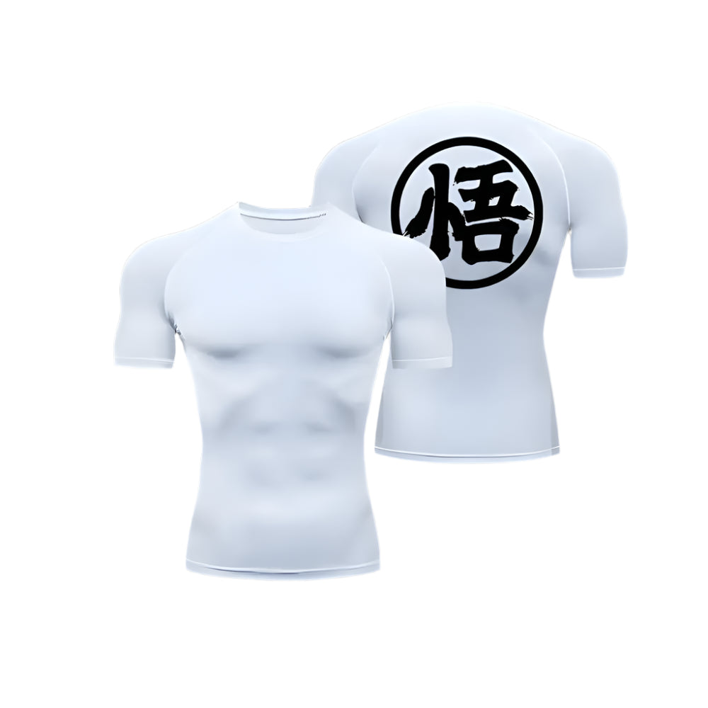T-shirt Compression Homme Élastique À Séchage Rapide Pour Sport Été 2024 - 2 / XXL