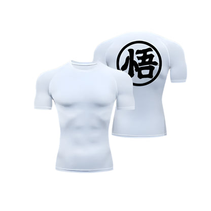 T-shirt Compression Homme Élastique À Séchage Rapide Pour Sport Été 2024 - 2 / XXL