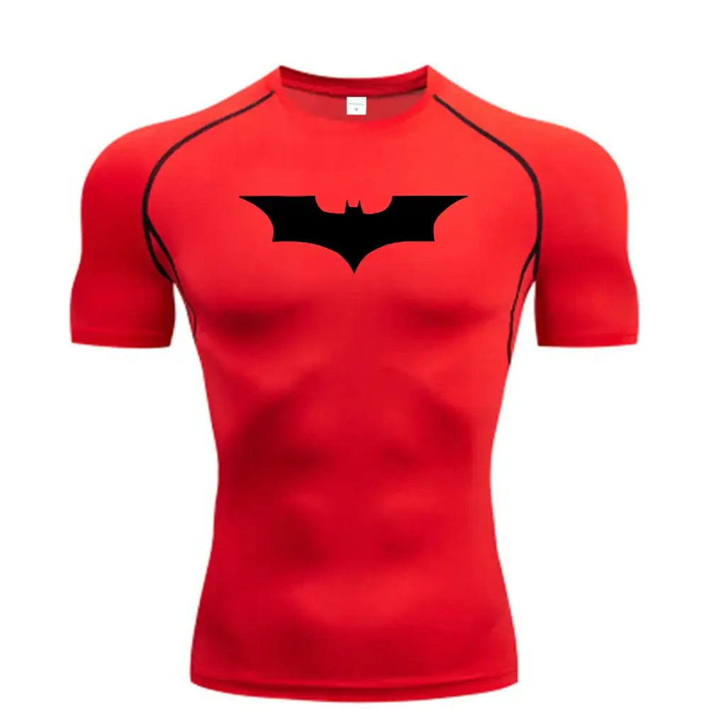 T-Shirt Compression Homme Manches Courtes Respirant Pour Fitness Jogging - 5 / S / CHINA