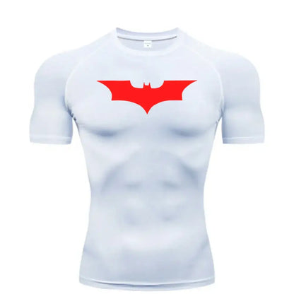 T-Shirt Compression Homme Manches Courtes Respirant Pour Fitness Jogging - 7 / L / CHINA