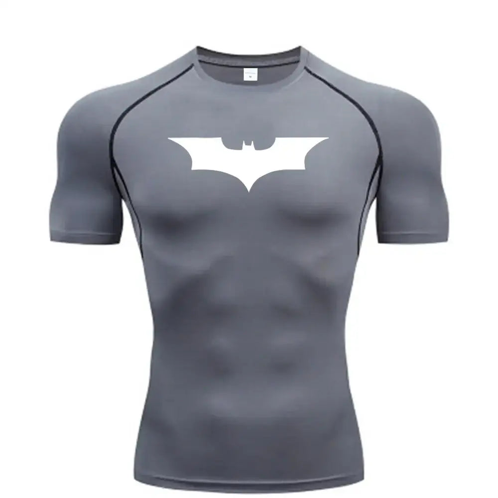 T-Shirt Compression Homme Manches Courtes Respirant Pour Fitness Jogging - 11 / S / CHINA