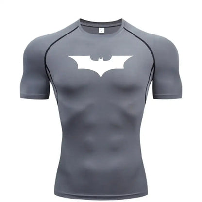 T-Shirt Compression Homme Manches Courtes Respirant Pour Fitness Jogging - 11 / S / CHINA