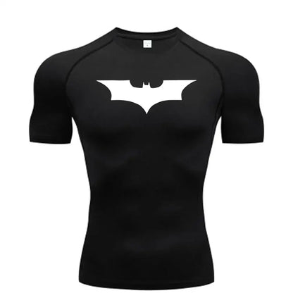 T-Shirt Compression Homme Manches Courtes Respirant Pour Fitness Jogging - 2 / S / CHINA