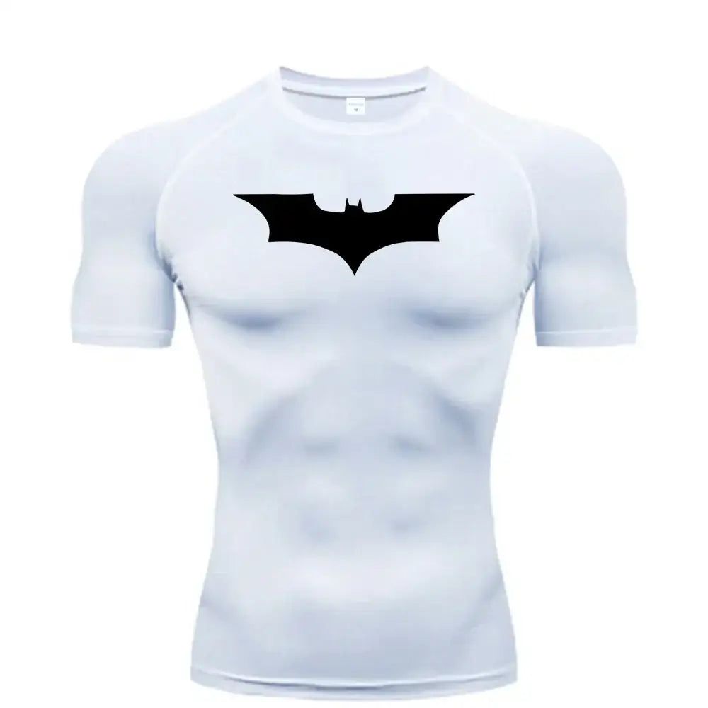 T-Shirt Compression Homme Manches Courtes Respirant Pour Fitness Jogging - 6 / S / CHINA