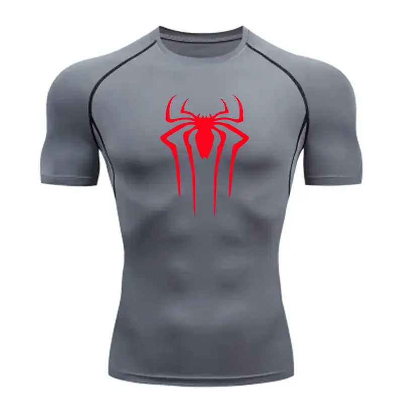 T-Shirt de Compression Homme à Manches Courtes Séchage Rapide Fitness - 5 / XL