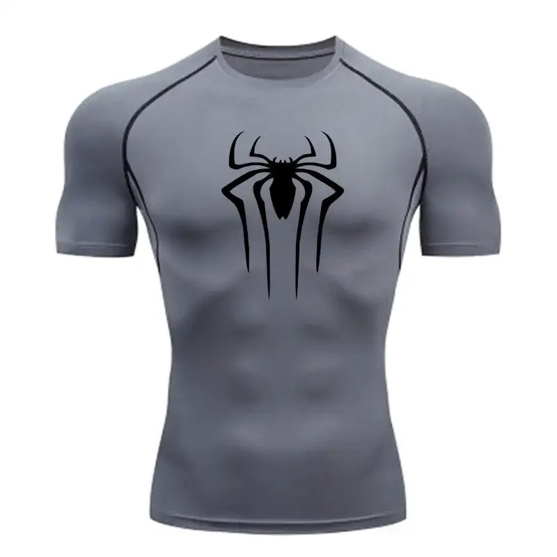T-Shirt de Compression Homme à Manches Courtes Séchage Rapide Fitness - 4 / L