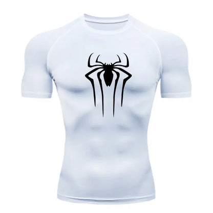 T-Shirt de Compression Homme à Manches Courtes Séchage Rapide Fitness - 12 / L