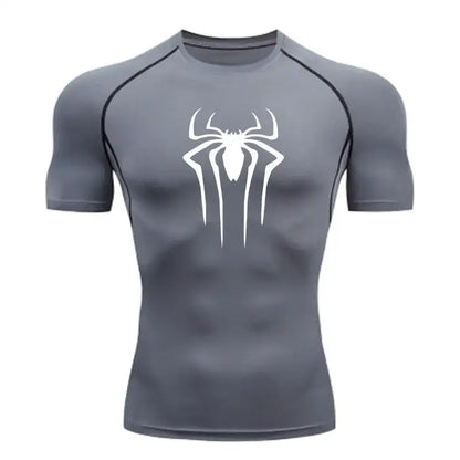 T-Shirt de Compression Homme à Manches Courtes Séchage Rapide Fitness - 6 / S
