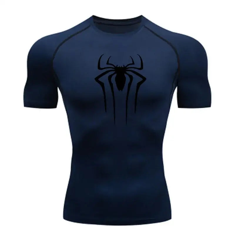 T-Shirt de Compression Homme à Manches Courtes Séchage Rapide Fitness - 8 / XXXL